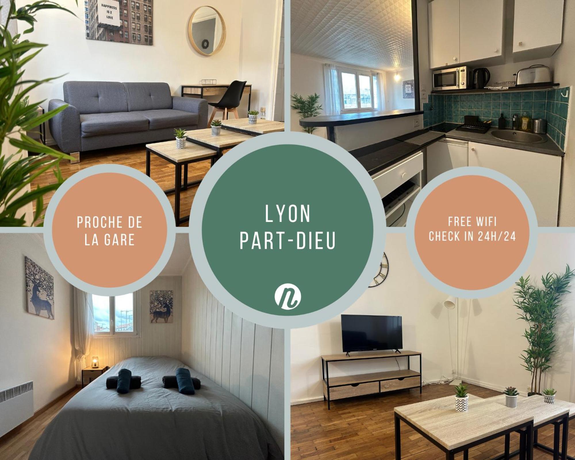 Le Garibaldi - 2 Pieces Avec Espace Teletravail Lyon Zewnętrze zdjęcie